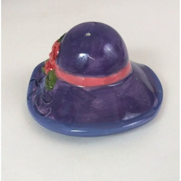 Vintage CIC Ladies In Red The Red Hat Society Salt & Pepper Shakers - Picture 5 of 13